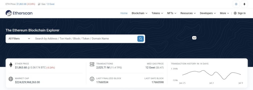 Etherscan Review